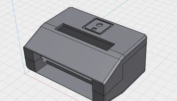 Крышка кабеля платы адаптера FloppyEMU IDC20 DB19......