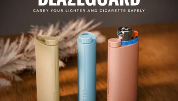 Зажигалка Bic и портсигар или футляр для суставов...