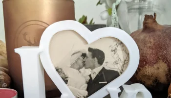 Любовь DIY картина и фоторамка
