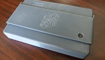 Корпус для платы разработчика WT32-SC01 с подставкой/акку.. 2