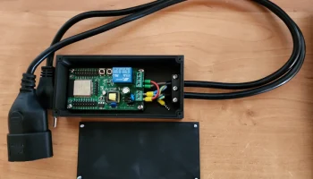 Установка ESP32 с реле
