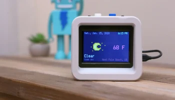 Ретро-метеостанция ESP32 1