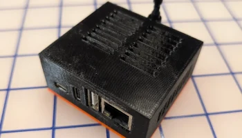 Оранжевый корпус Pi Zero 3 1