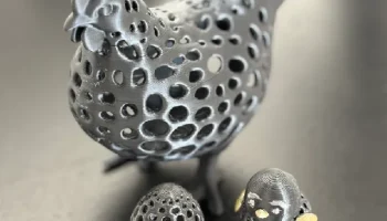 Цыпленок и яйцо - Дизайн решетки 2