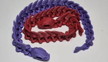 Костяная рыба - шарнирная забавная игрушка... 1