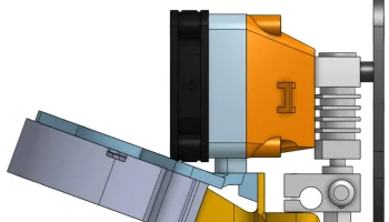 MicroDuct v1.0 Вентилятор Creality Канал 4