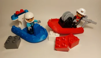 Быстроходный катер Lego Duplo - плавает!...... 3