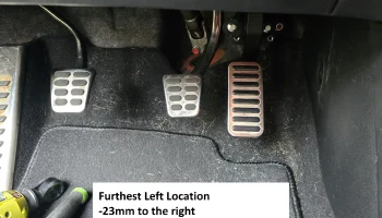 Кронштейн для перемещения проставки педали Veloster N (мо... 3