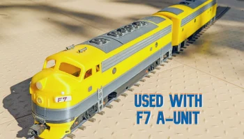 Блок B локомотива F7 - Dragon Railway 1