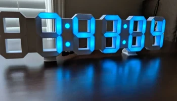 7-сегментные светодиодные часы 2