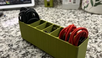 USB-кабельный менеджер Gridfinity 1x4