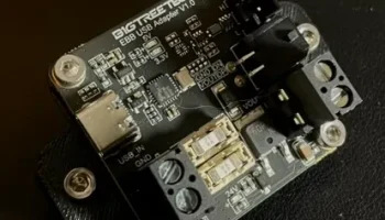 Кронштейн DIN-рейки для платы USB-адаптера BTT EBB36/EBB4... 1