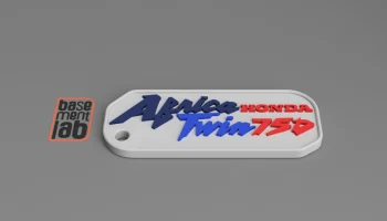 Africa Twin 750 Honda Type 2/2A - Брелок - Portachiavi - .. 1