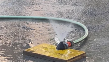 Вихревой спринклер - без движущихся частей......