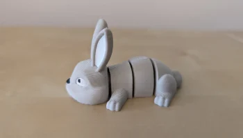 Брелок-шарнирная фигурка Кролик 4
