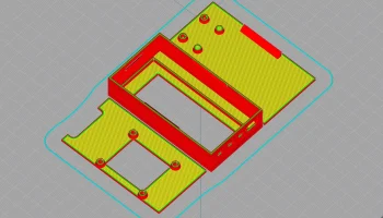 Камин ESP32 S3, Святочное полено 5