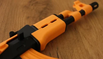 Карманная винтовка АК-47 - игрушка с продольно-скользящим... 5
