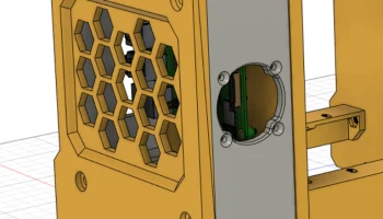 NAS с 4 отсеками, напечатанный своими руками на 3D-принте.. 1
