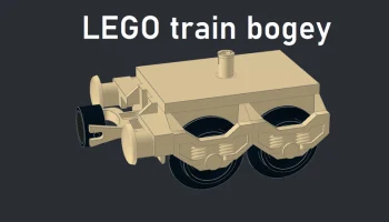 Система тележки поезда Lego