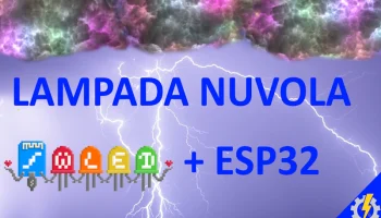 СВЕТОДИОДНАЯ ОБЛАЧНАЯ ЛАМПА своими руками с ESP32 + WLED