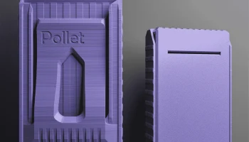 Pollet - прочный и тонкий кошелек, напечатанный на 3D-при.. 2