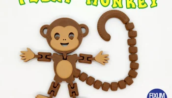 Flexi Articulated Monkey (с обновленным хвостом)...... 2