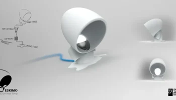 Eskimo Lamp - настольная лампа, напечатанная на 3D-принте... 8