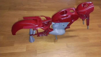 Проект JAWA-ČZ K&Yacute;VAČKA 250/353.02 - ДЕТАЛЬ №6 - Задний бр... 2