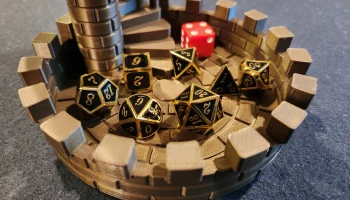 Лестница замка Dice Tower 5