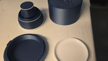 Чехол для DIY SpaceMouse mini с эффектом Холла (меньший к..