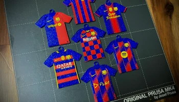 Брелок для футболки ФК "Барселона" - Nike эпохи 2004-2025... 8