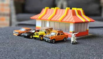 1:64 Классическая диорама Макдональдса 1
