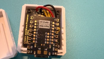 ESP32-S3 SuperMini C4001(SEN0609) Корпус ммВолны........