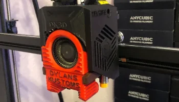 Kobra 2 Max Hotend Кожух/крышка для модернизированного возду