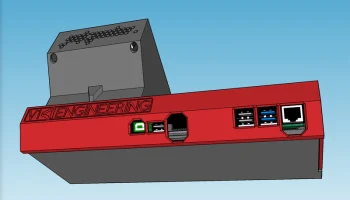 LowRider 3 CNC - корпус блока управления для Raspberry Pi... 2