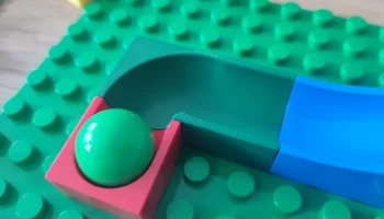 Короткая кривая - совместимость с Lego Duplo / Hubelino..... 1