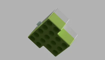 Крепление серводвигателя SG90 для Lego........ 1