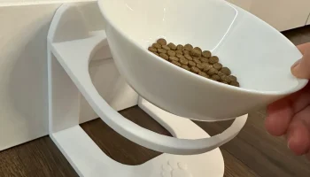 Приподнятая подставка для кошачьей миски... 1