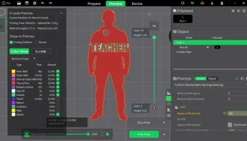 Забавный подарок учителю, распечатанный на 3D-принтере!.... 8