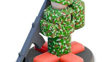 Нижний диапазон - медик JSDF