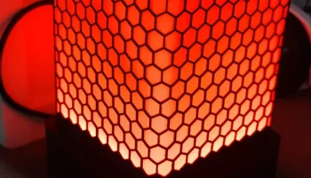 Hexa Glow: светодиодная лампа, которую легко распечатать .. 2