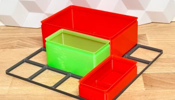 Gridfinity Box (быстрая печать, облегченная версия, меньш... 4