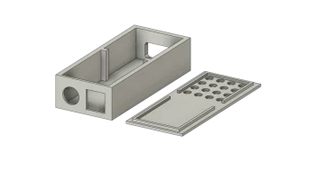 ESP32-C3 Корпус светодиодной ленты с кнопкой........