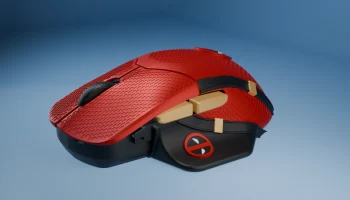 Дизайн HyperX Pulsefire в стиле Дэдпула 1