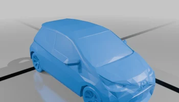 3D Тойота Айго 2016 1