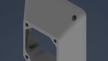 Кронштейн вентилятора Ender 3 V3 SE 25-40 мм - низкий про... 1