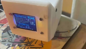 Монитор температуры Esp32