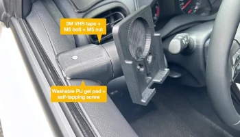Держатель для телефона iPhone13/14 для Toyota GR-Yaris, л...