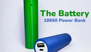 Аккумулятор - 18650 Power Bank USB-C (Micro USB)
