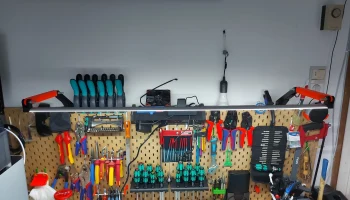 DIY Leuchte f&uuml;r Ikea Skadis / Светильник для Ikea Skadis ..